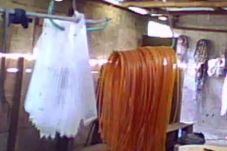 Blood bags and drain lines