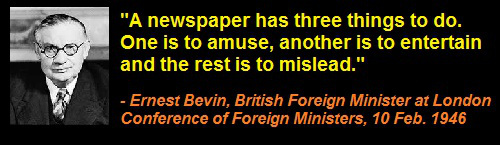 Ernest_Bevin_Newspaper_MSM_Amuse_Entertain_Mislead