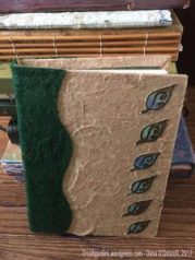 My first dedicated spiritual journal (made when I joined the AODA)