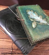 Some nice leather journals (both filled!)