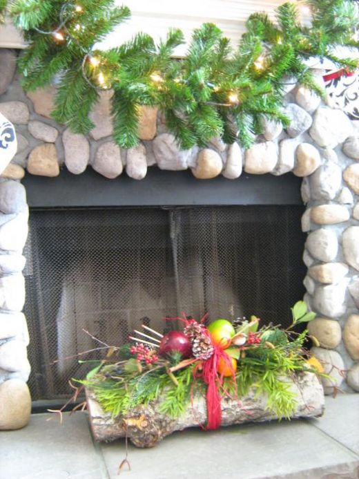 Making A Yule Log/Having A Old Fashioned&nbsp;Christmas