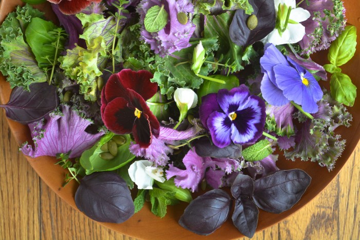 Edible Spring Greens&nbsp;{Recipes}