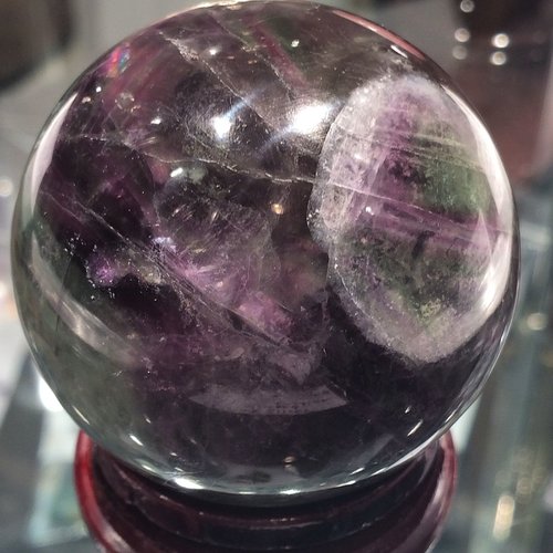 fluorite sphere / krista-mitchell.com