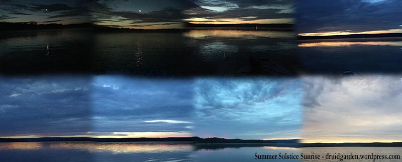 Summer Solstice Sunrise from the Water