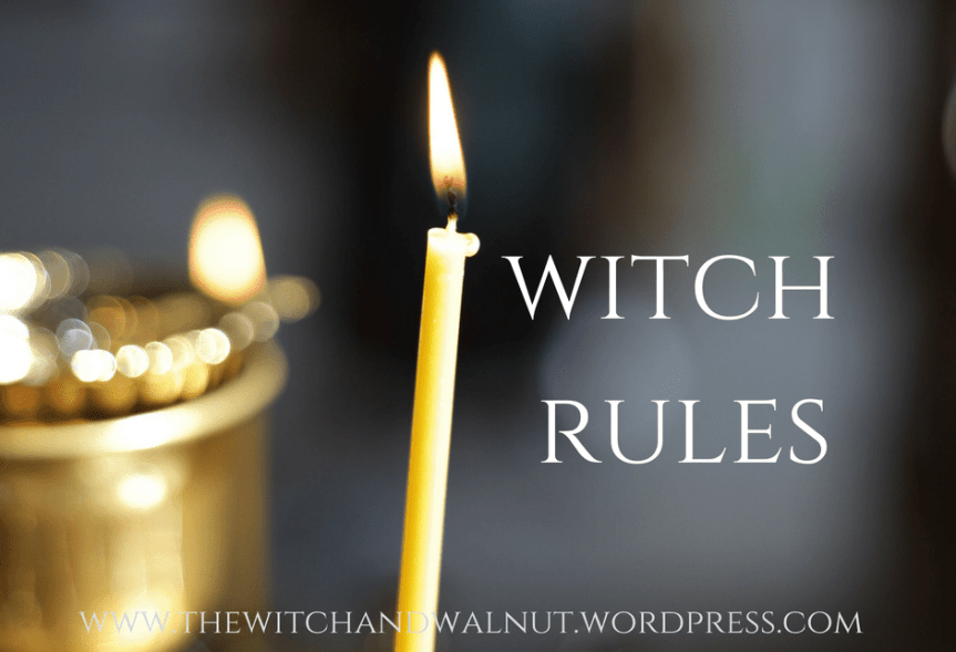 Witch Rules
