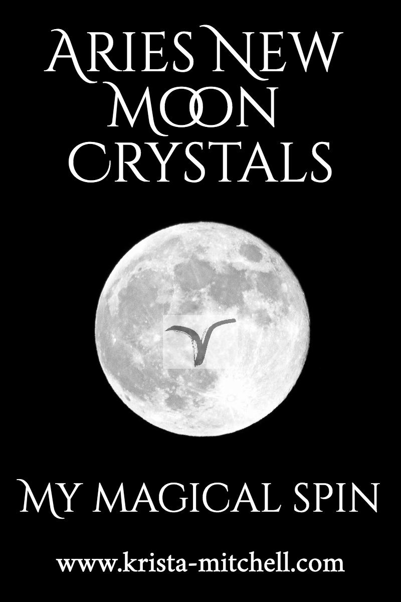 Aries Full Moon Crystals / krista-mitchell.com