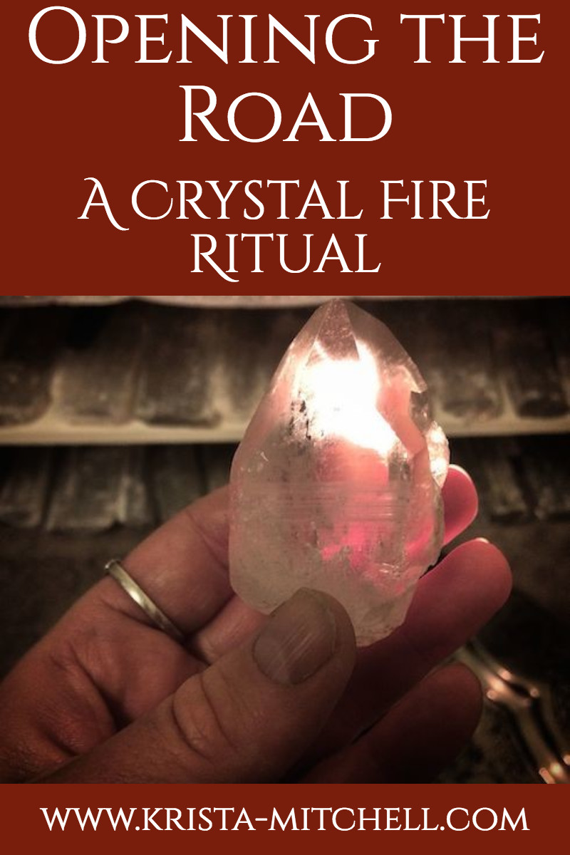 Crystal Fire Ritual / krista-mitchell.com