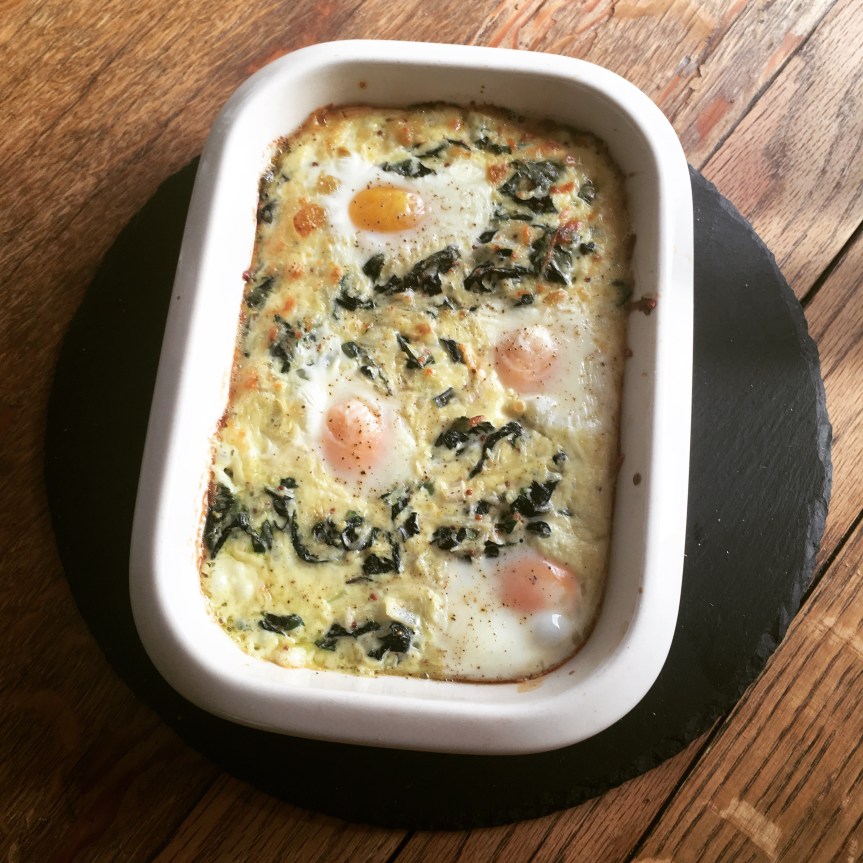 Baked Eggs with Wild&nbsp;Garlic