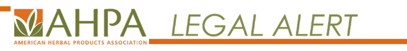 LEGAL ALERT: FDA sends warns 15 companies for allegedly selling CBD products that violate the FD&C Act&nbsp;(FDA)