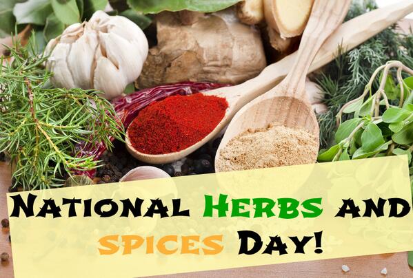 NATIONAL HERBS AND SPICES&nbsp;DAY