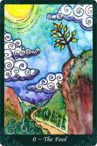 The Fool from the Tarot of Trees