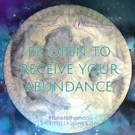 Full Corn Moon Prosperity Candle Spell | Spirit de la Lune