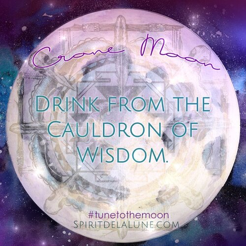 Full Blue Crone Moon Hag’s Candle DIY Ritual