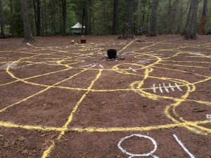 Sacred Mandala as part of our MAGUS 2018 Ritual