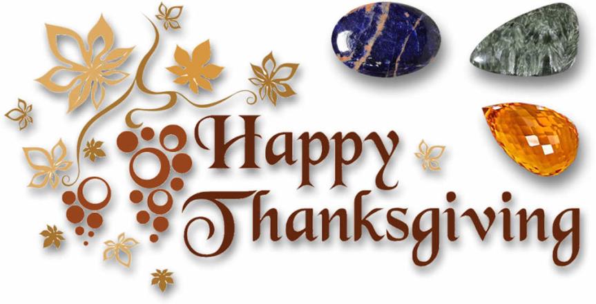 Gemstones for Thanksgiving – A few crystals to get you through the&nbsp;day