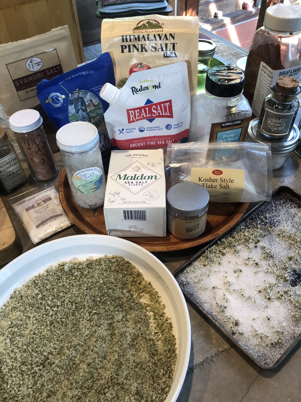 Herbal Salts are wonderful condimnts to have on hand