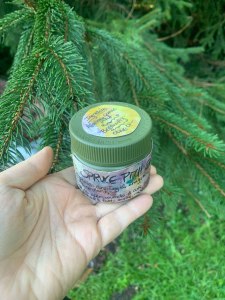 The completed salve!